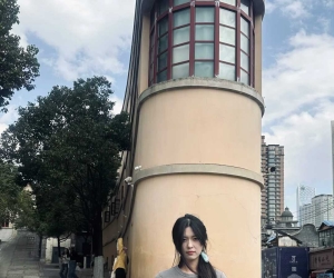 今天去了昆明老街 这个纸片楼太火啦